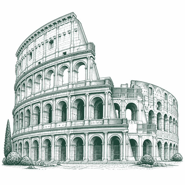 Le Colisée, Rome